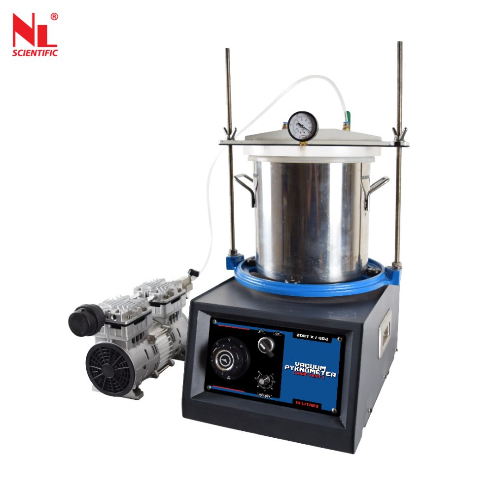 Pyknometer 5 Liter Vacuum Pyknometer - NL SCIENTIFIC MANUFACTURING SDN BHD