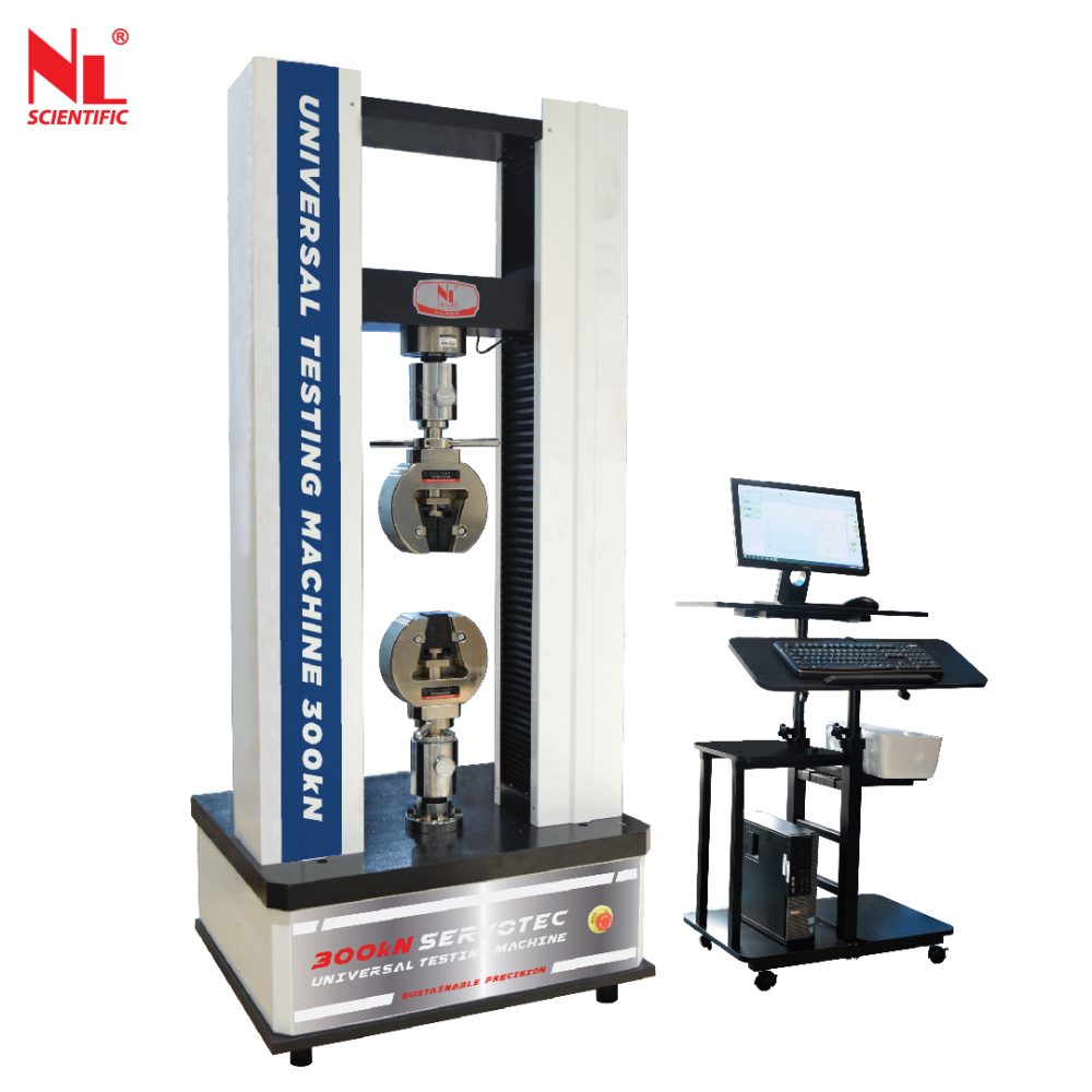 Servotec Universal Testing Machine 300kN - NL SCIENTIFIC MANUFACTURING ...